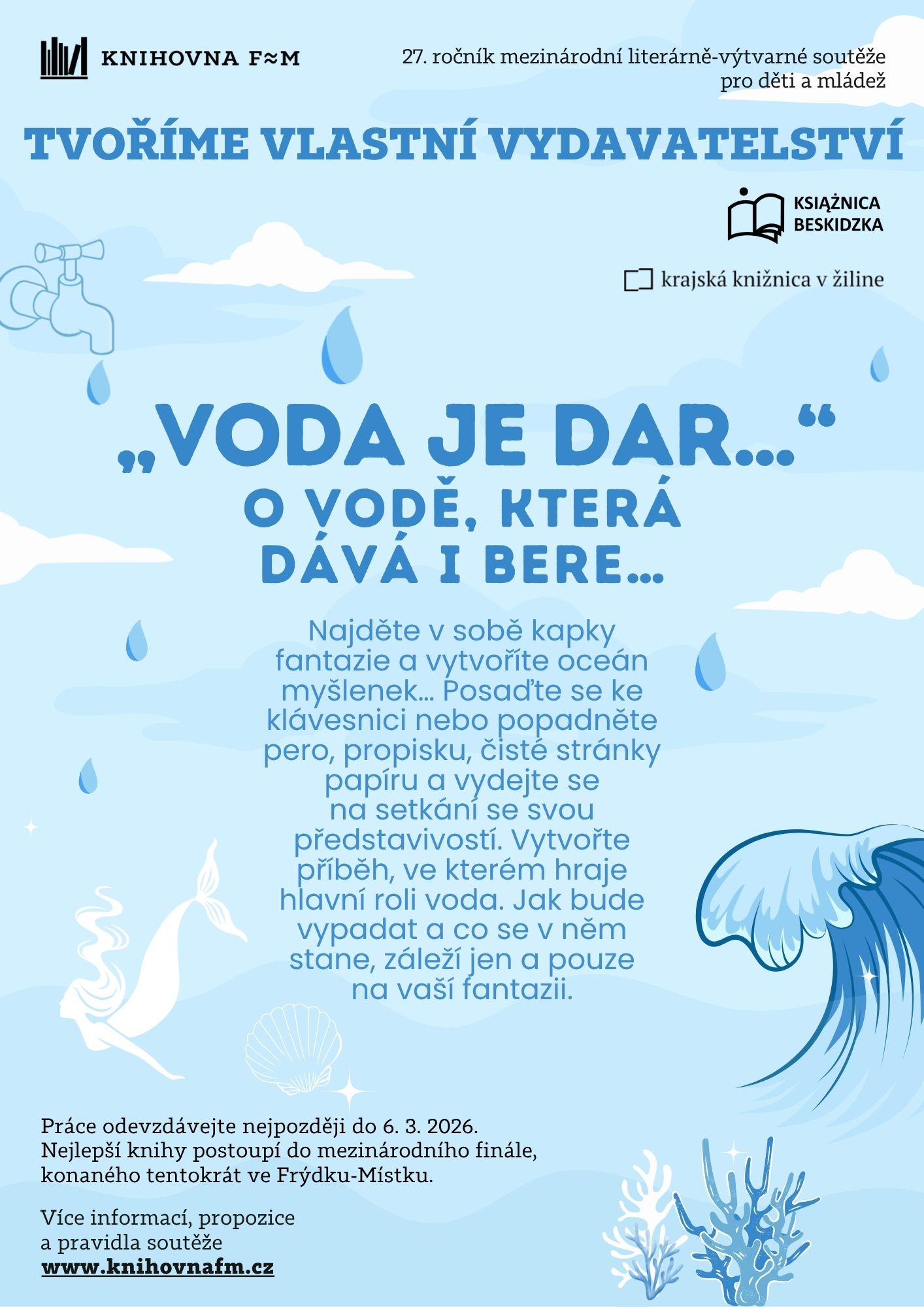 Plakát Tvoříme vlastní vydavatelství 26. ročník